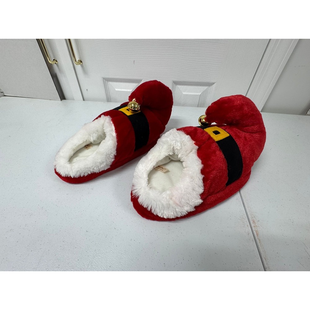 Santa Slippers New - USA M (7-8) - Picture 6 of 8